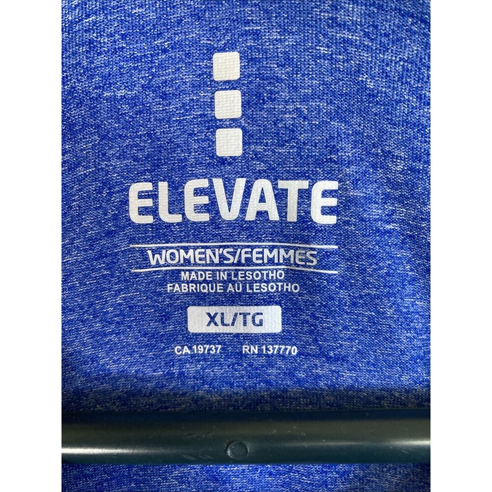 Elevate Relay For Life Grand Club Blue 1/4 Zip Pullover Jacket Women's Size XL - Picture 5 of 13